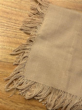 Guardanapo Polibambu 45x45 Bege Claro