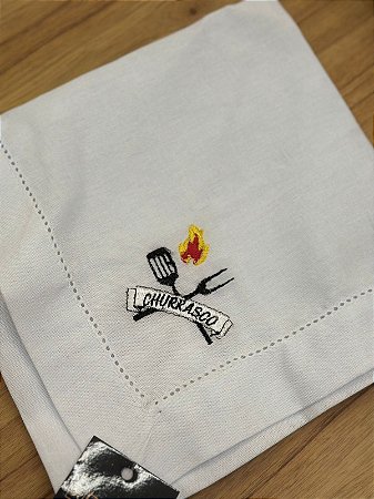 Guardanapo Bordado Churrasco