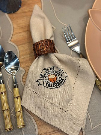 Guardanapo Bordado Feijoada