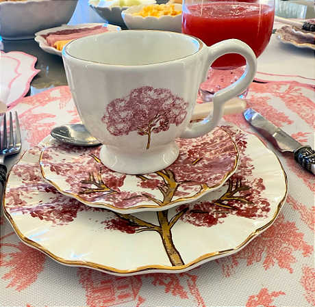 Xícara de Chá Ype Rosa