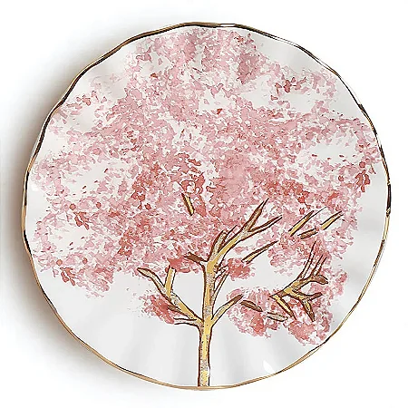 Prato Sobremesa Ype Rosa