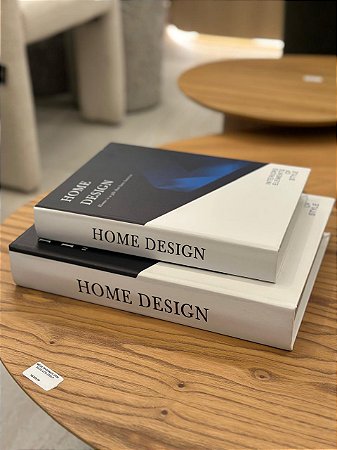 Caixa Livro Branco E Azul 2PÇ