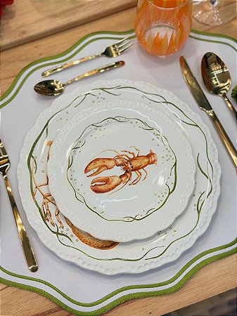 Prato Sobremesa Lagosta