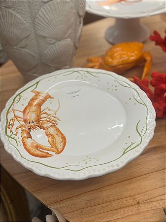 Prato Bolo c/ pé Lagosta