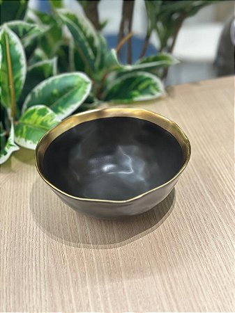 Bowl Porcelana Preto Dubai