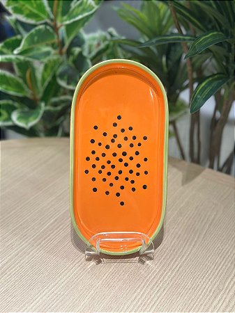 Bandeja Oval Pequena Mamão