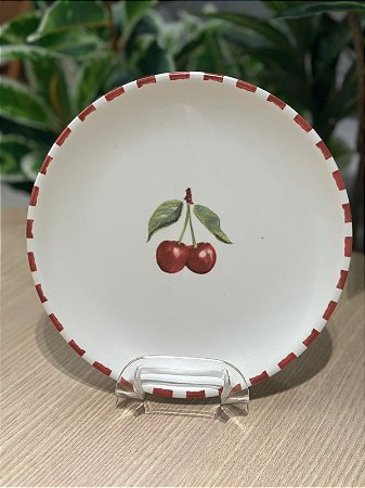 Prato Sobremesa Amarena - Ø21cm