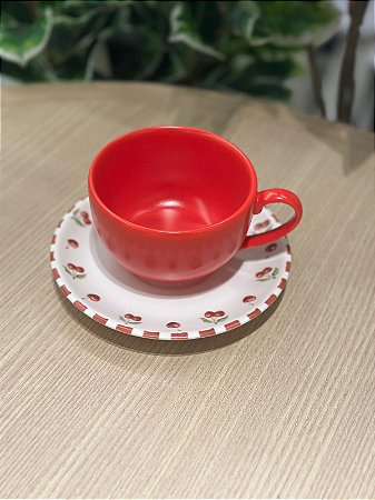 Xícara chá Amarena - 250ml