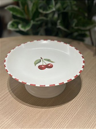 Boleira Pequena com Pé Amarena - Ø21cm