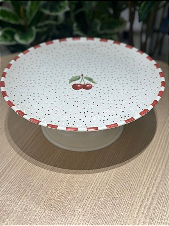 Boleira Média com Pé Amarena - Ø29cm