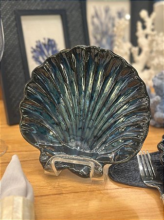 Prato Sobremesa Ocean Azul