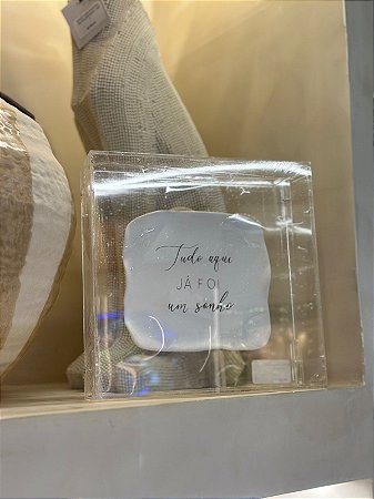 Quadro Acrílico Tudo Aqui...