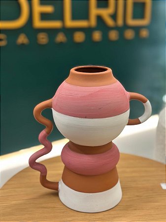Vaso c/ Alça Cordel 21x27x13