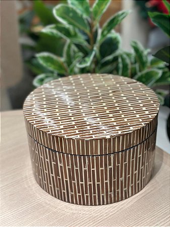 CAIXA RD GIAHN MDF/BAMBU