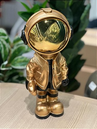 Escultura Astro Gold - 33cm