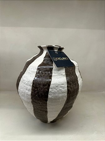 Vaso Cerâmica Listras