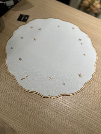 Americano Redondo Bordado Estrela