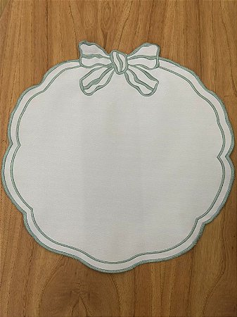 Americano Laço verde Dupla Face