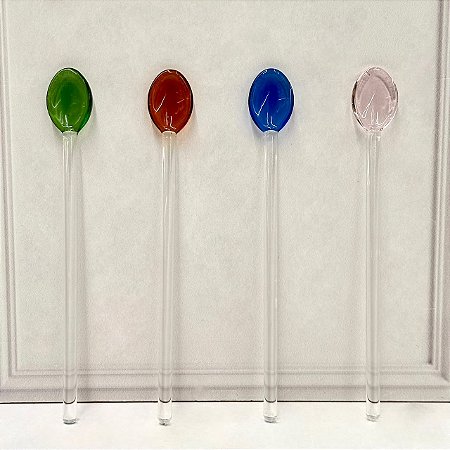 Jg colher Drink boro color 15,5cm c/4