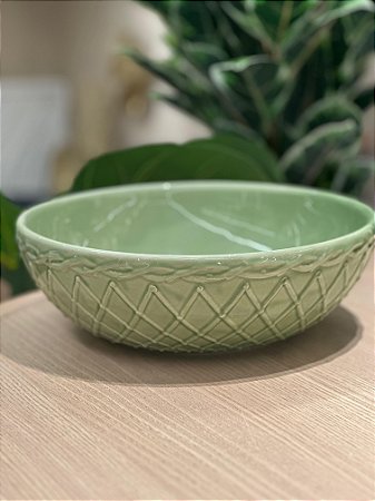 Tigela grande Aurora verde LALA