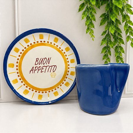 Xícara chá Summer azul