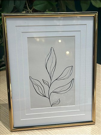 Porta retrato em metal 10x15