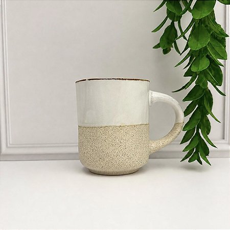 Xícara cerâmica branca (100 ml)