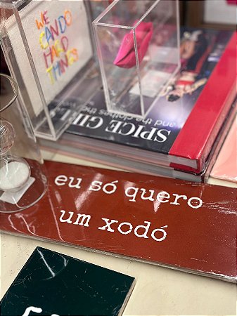 Azulejo decorativo Eu só quero um xodó