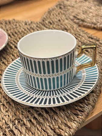 Xícara café Olimpo new bone 110 verde