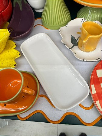 Rocamboleira pequena branca