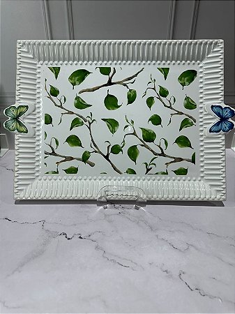 Bandeja média borboleta