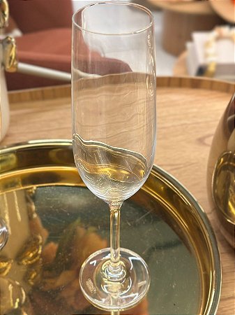 Taça cristal crex champanhe