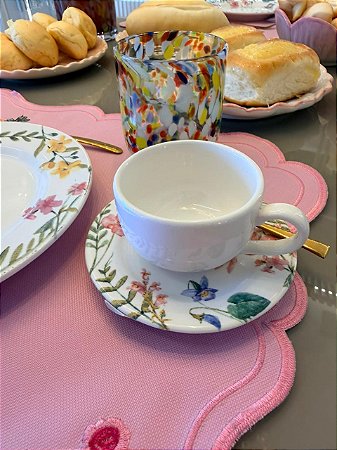 Xícara Café c/pires Lelis