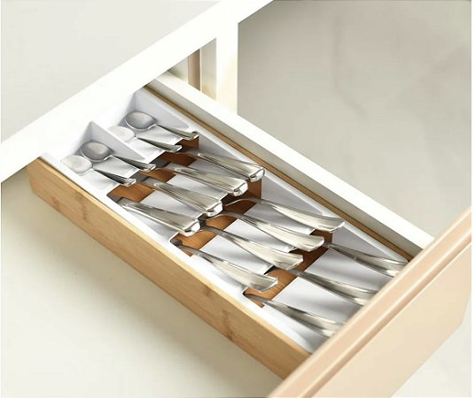 Organizador de talheres compacto Ou Linha Keep