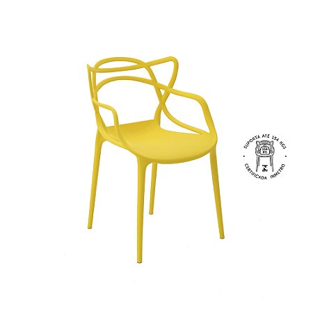 CADEIRA ALLEGRA AMARELA