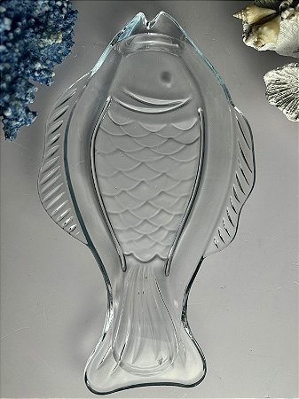 Travessa vidro fish