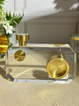 Máquina fotográfica escultura