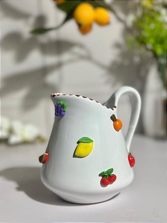 Leiteira artesanal mini frutinhas