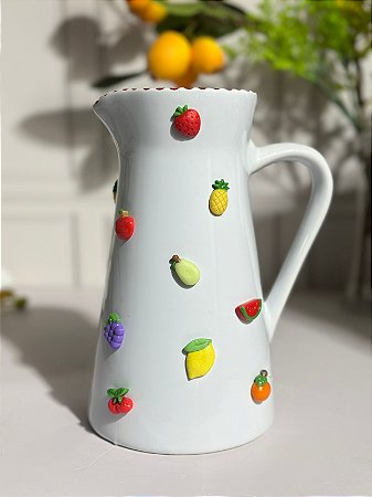 Jarra artesanal mini frutinhas