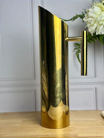 Jarra de inox dourada moderna 2L