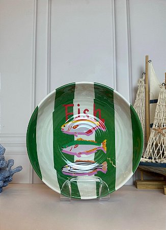 Bowl Melamina Fish