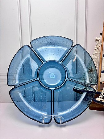 Petisqueira acrílica detalhe bolhas