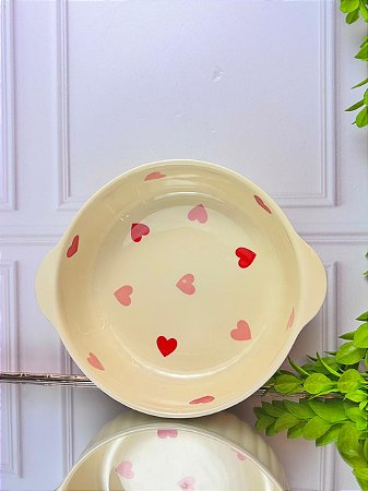 Bowl de cerâmica coração