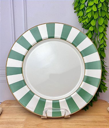 Prato raso stripe verde