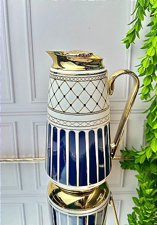 Garrafa térmica porcelana palazzo navy