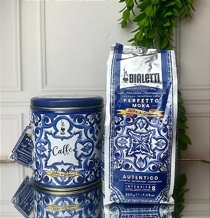 Lata café perfetto moka D&G Blu 200g