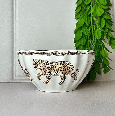Bowl Jaguar dore