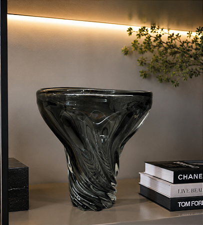 Vaso Vidro Fume