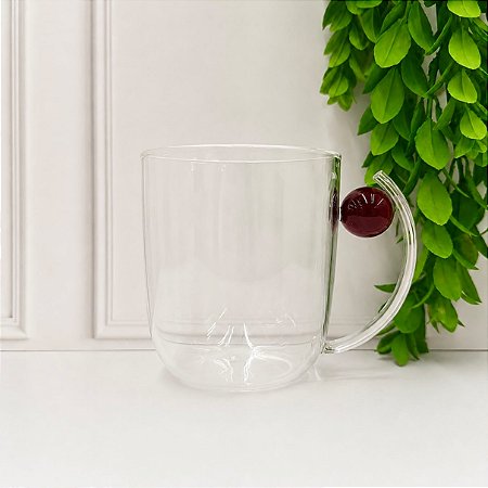 Caneca borossilicato esfera âmbar 460 ml