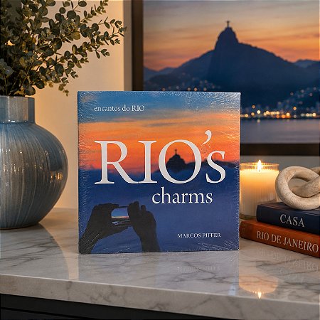 Livro Encantos do Rio- Rios Charms- Paisagem